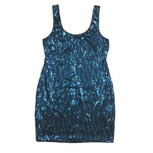 Fancy boutique sequin mini dress